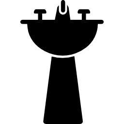 robinet de salle de bain Icône