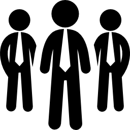 zakenlieden team icoon