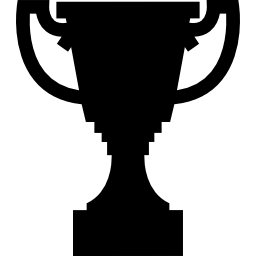 premio a forma di trofeo icona