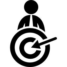 geschäftsmann ziel icon