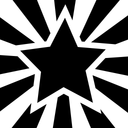 Fivepointed star award icon