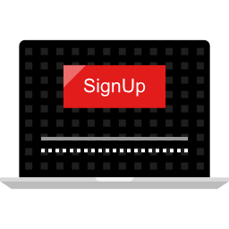 Sign up icon