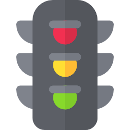 Traffic light icon