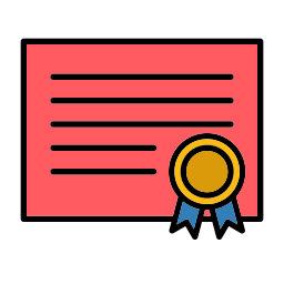 Certificate icon