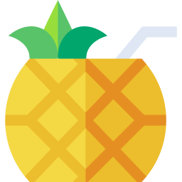 jus d'ananas Icône