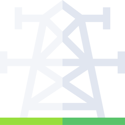 Electric tower icon