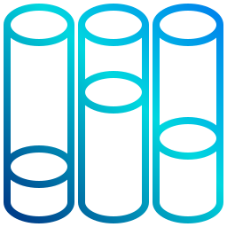 diagramme à bandes Icône