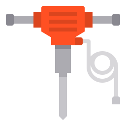 Гидравлический отбойный молоток иконка