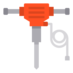 Hydraulic breaker icon