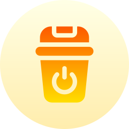 Trash bin icon