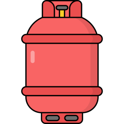 Gas cylinder icon