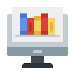 Online library icon