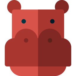 Hippopotamus icon