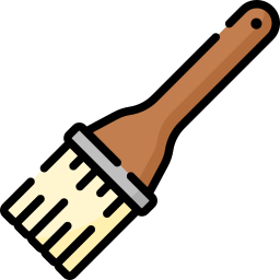 Basting brush icon