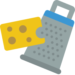 Grating cheese icon