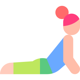 Yoga pose icon