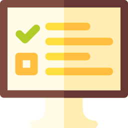 Online survey icon