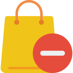 Shopping bag icon