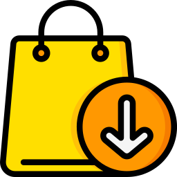 Shopping bag icon