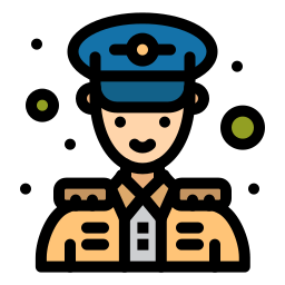 policía icono