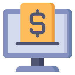 Online payment icon