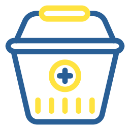 cestas de compras icono