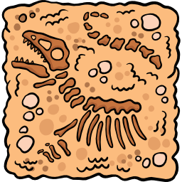 fósil icono