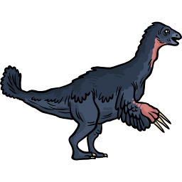 terizinosaurio icono