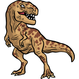 tyrannosaure rex Icône