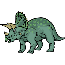 tricératops Icône