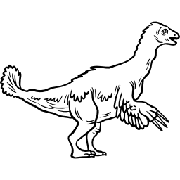 terizinosaurio icono