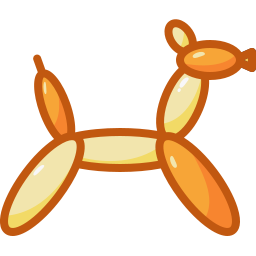 Balloon dog icon