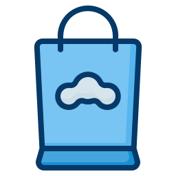 Shopping bag icon