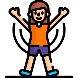 Jumping jack icon