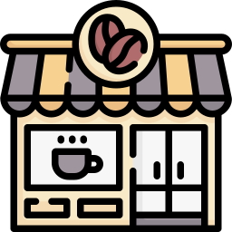 Coffee shop icon