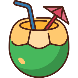 orzech kokosowy ikona
