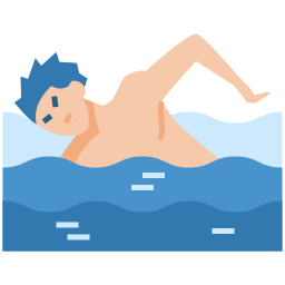 pływać ikona