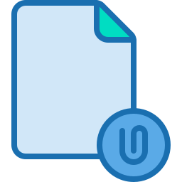 ファイルを添付する icon