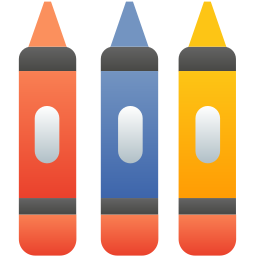 Pencil crayon icon