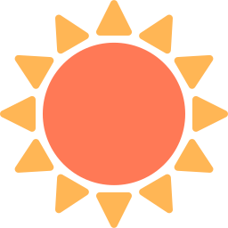 soleil Icône