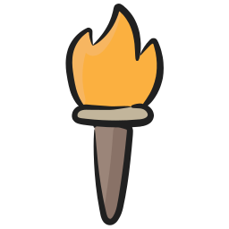 Olympic flame icon