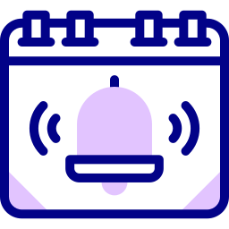 Alarm bell icon