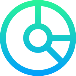 diagramme circulaire Icône