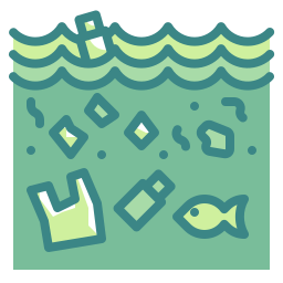 Marine debris icon