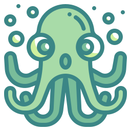 pulpo icono