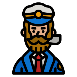 capitaine Icône