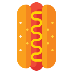 hot-dog Icône