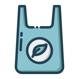 Eco bag icon