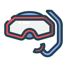 Snorkel gear icon