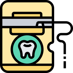 Dental floss icon